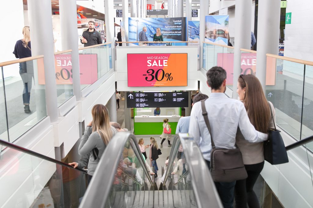 Digital Signage_FieraBolzano_Hall